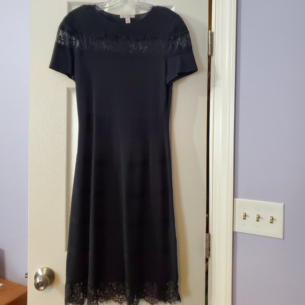 db established 1962 black dress